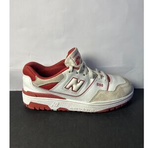Youth PS New Balance 550 White Red Size 3